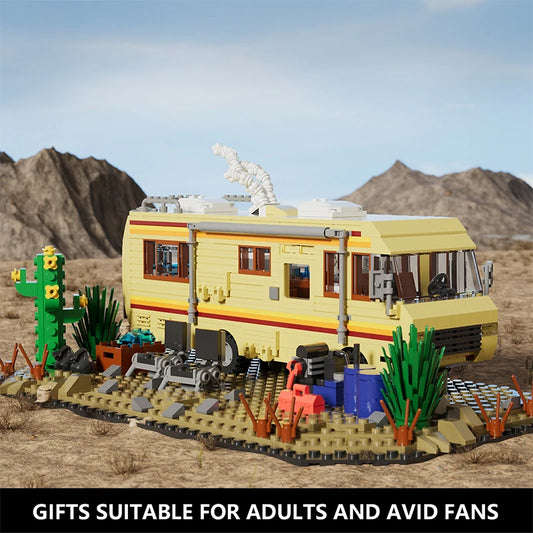 Breaking Bad - RV Camping-Car en Briques de Construction