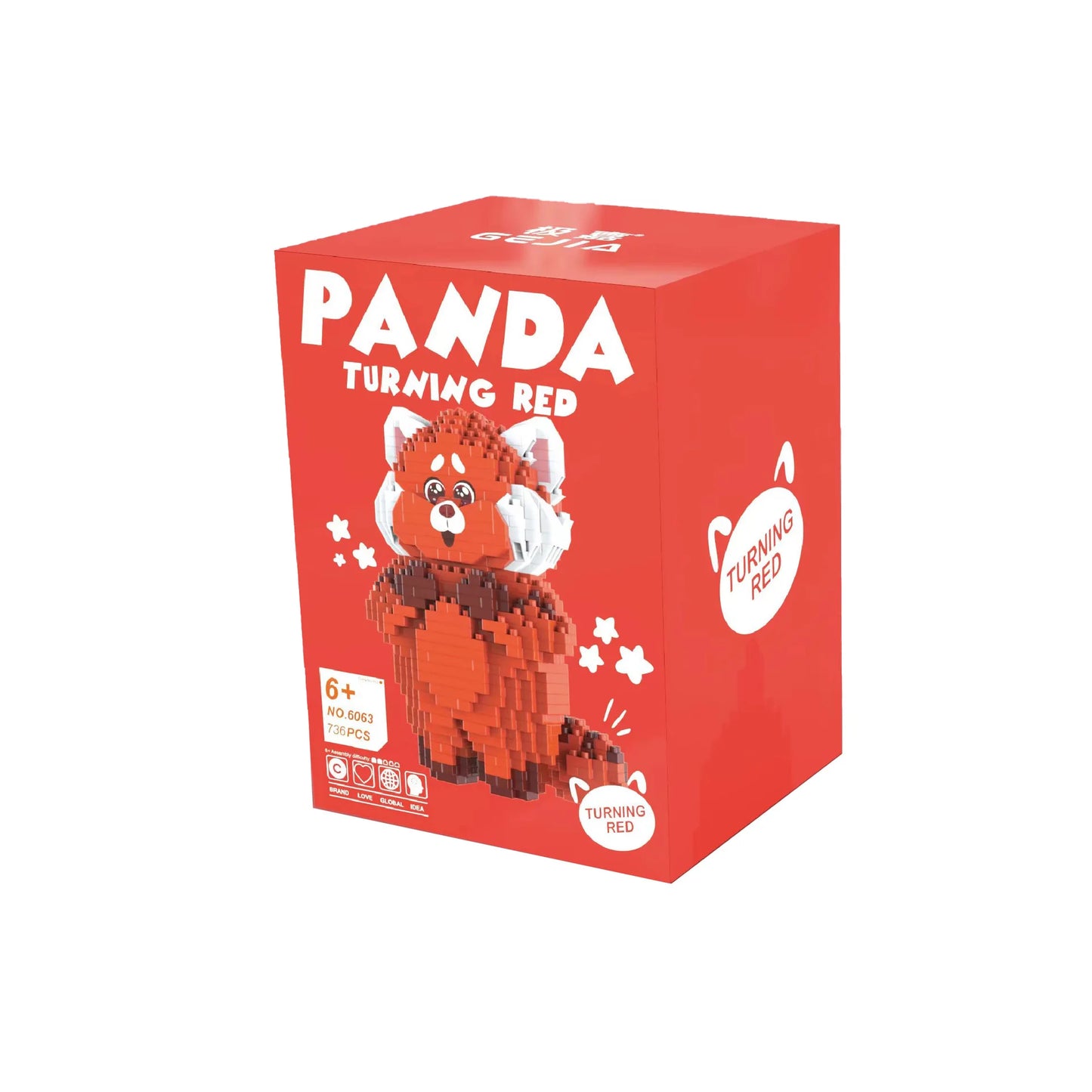 Figurine Disney Mei Petit Panda Roux