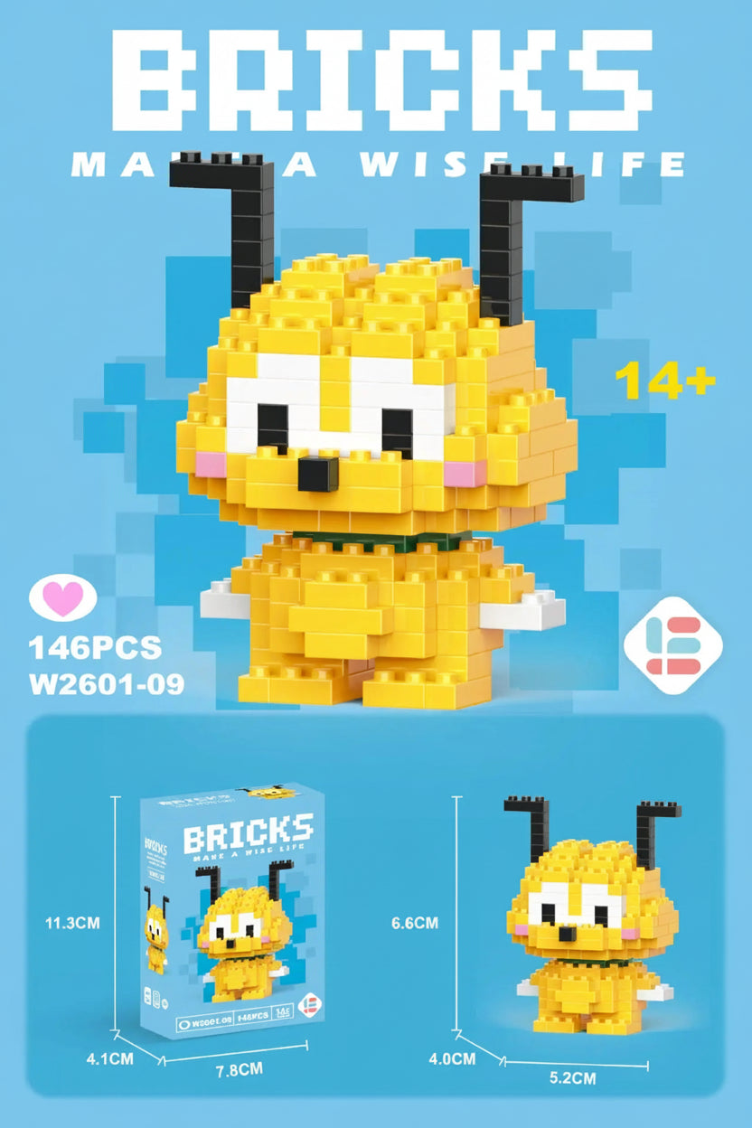 Figurine en Micro-Blocs