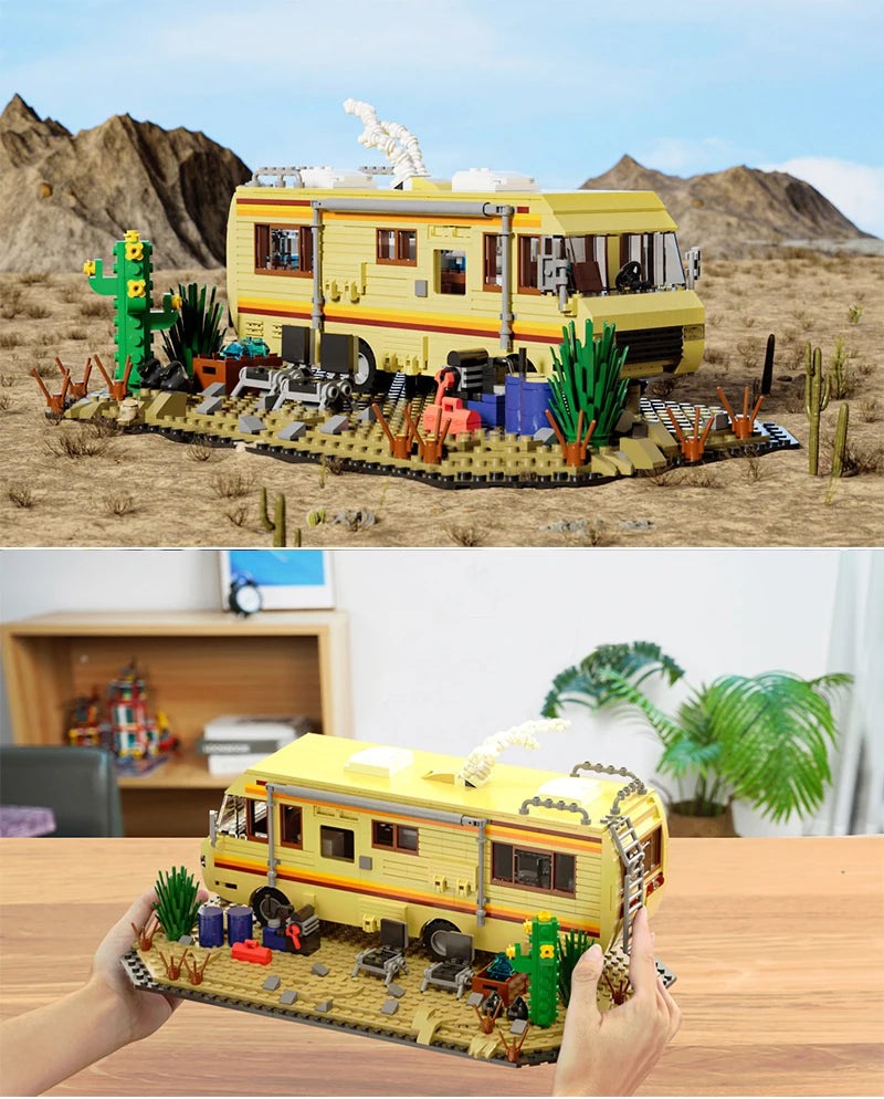 Breaking Bad - RV Camping-Car en Briques de Construction