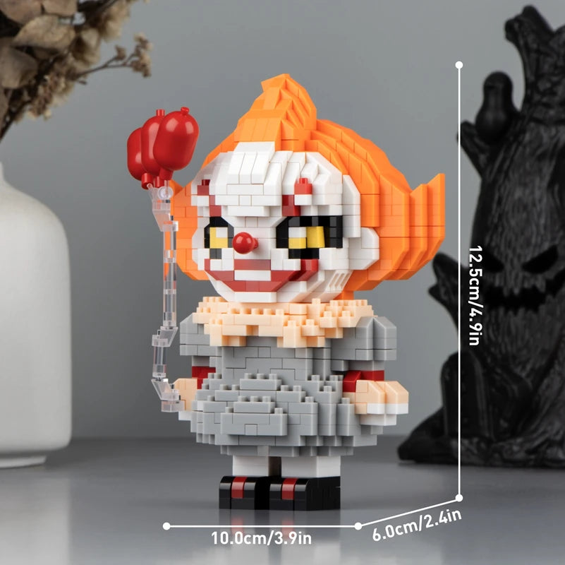 Set de Blocs de Construction Halloween - Personnages Effrayants