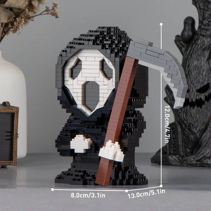 Set de Blocs de Construction Halloween - Personnages Effrayants