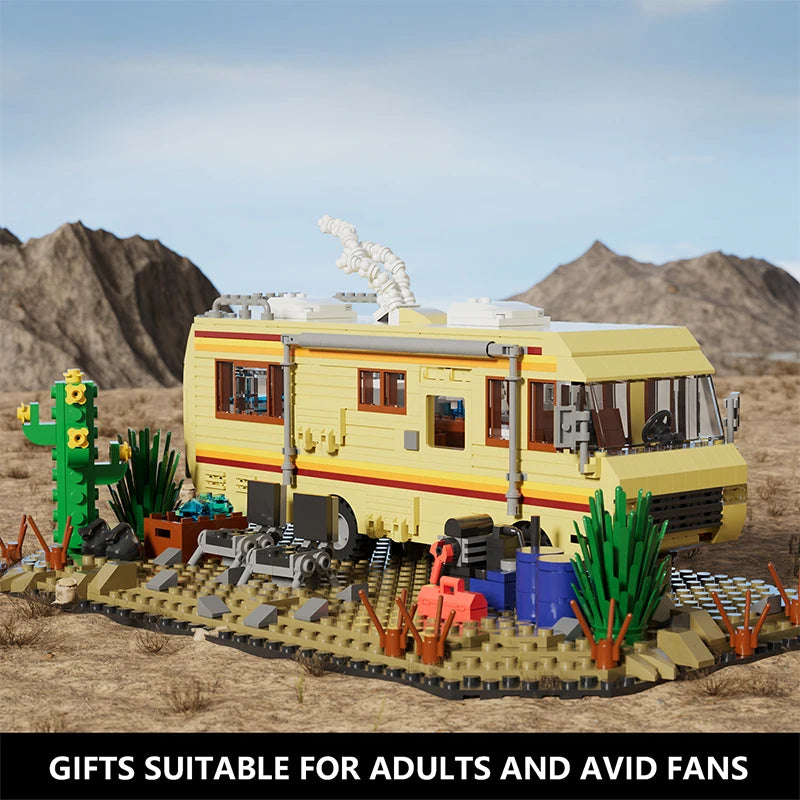 Breaking Bad - RV Camping-Car en Briques de Construction