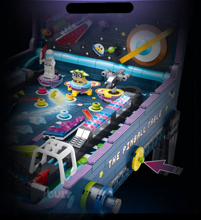 Table de Flipper en Briques de Construction