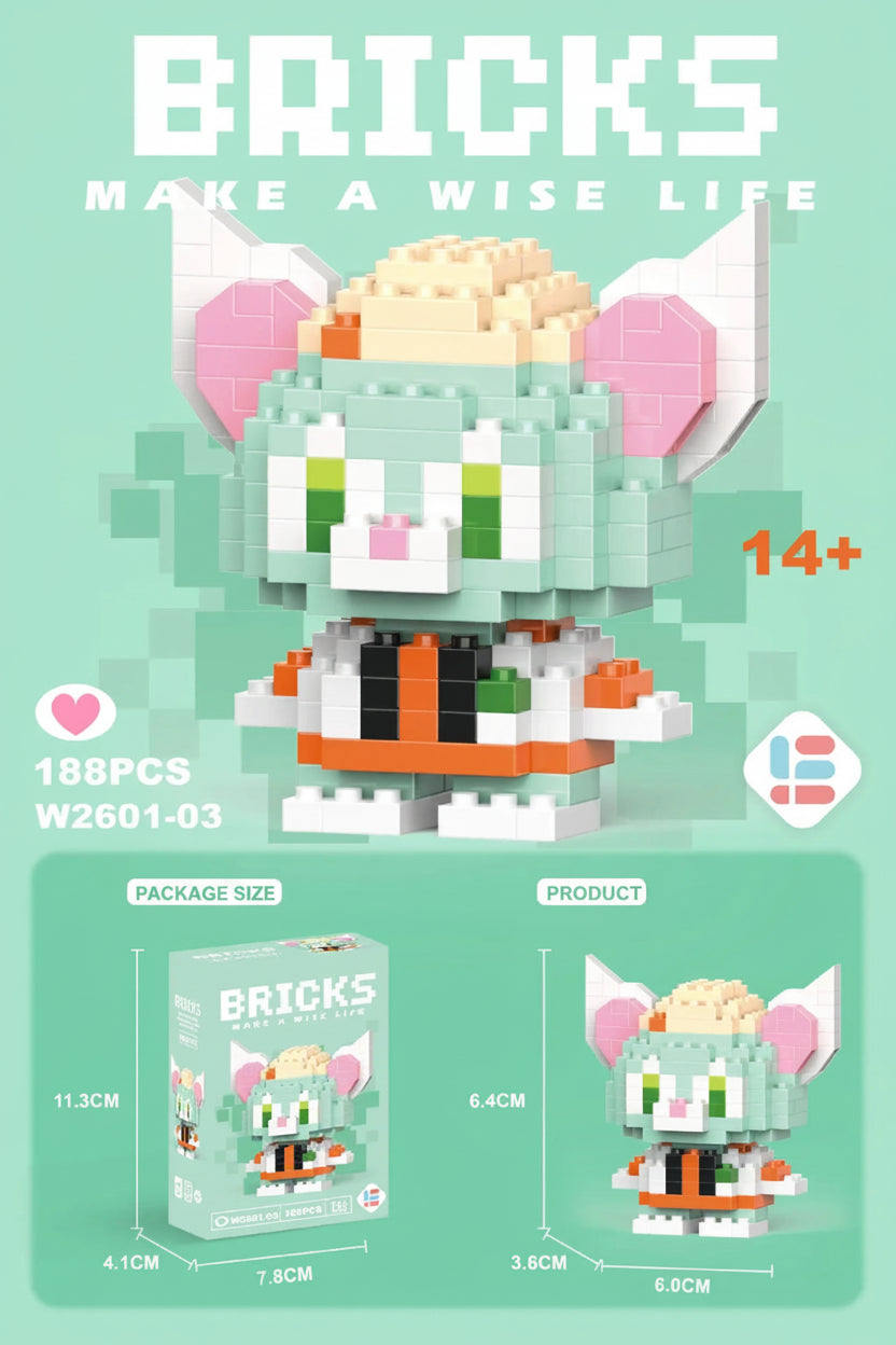 Figurine en Micro-Blocs