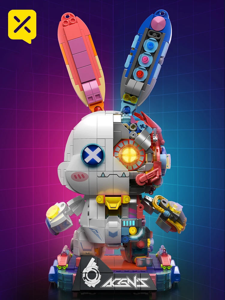 Lapin Mécanique Futuriste