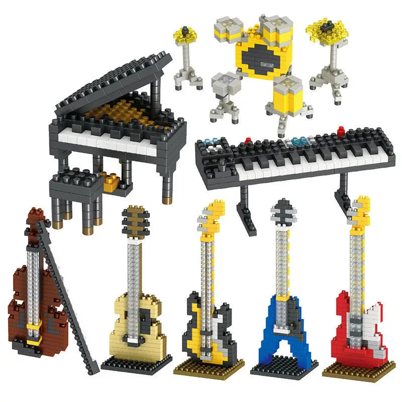Mini instrument en Briques de Construction