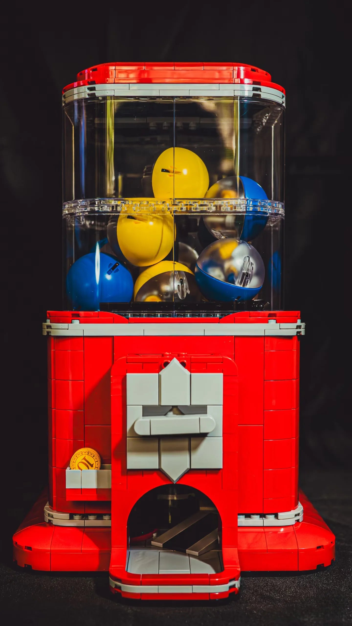 Distributeur Gashapon Rétro - Machine à Capsules Vintage