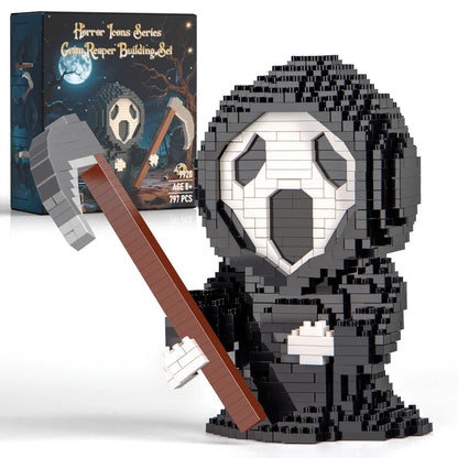 Set de Blocs de Construction Halloween - Personnages Effrayants