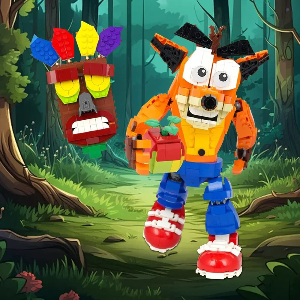 Crash Bandicoot - Icône de Jeu Vidéo à Construire