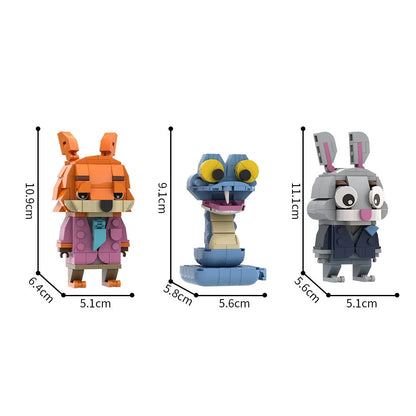 Set de Micro Blocs Disney Zootopie 2