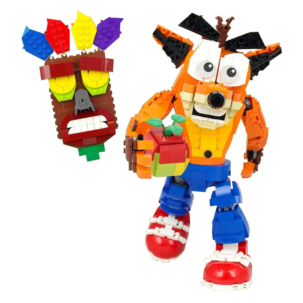 Crash Bandicoot - Icône de Jeu Vidéo à Construire