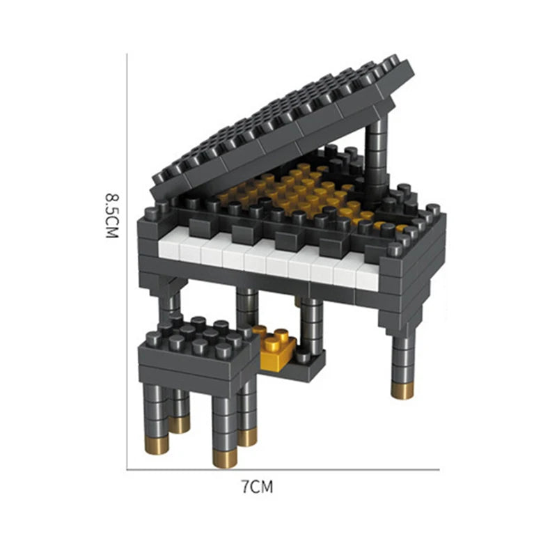 Mini instrument en Briques de Construction