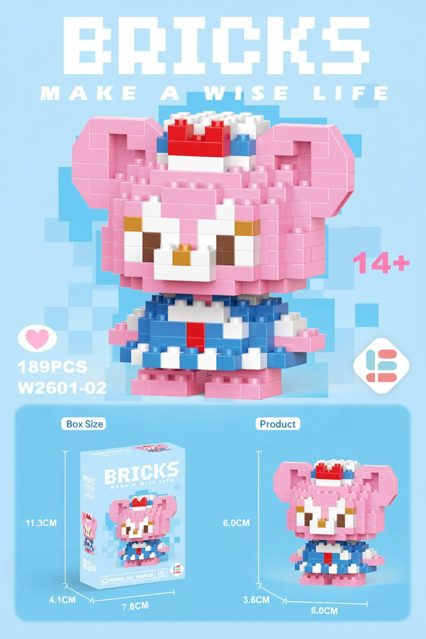Figurine en Micro-Blocs