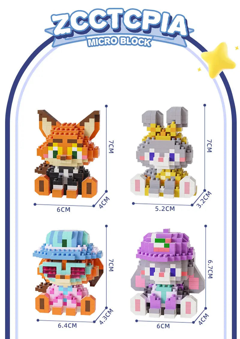 Set de Micro Blocs Disney Zootopie