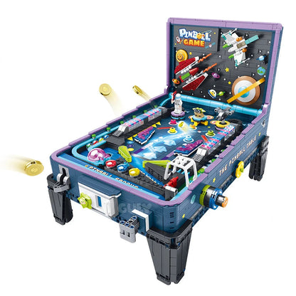 Table de Flipper en Briques de Construction