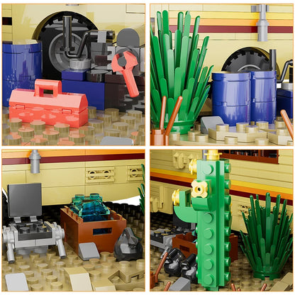 Breaking Bad - RV Camping-Car en Briques de Construction