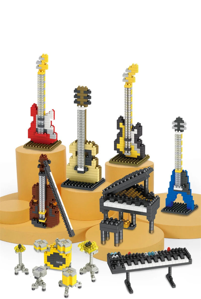 Mini instrument en Briques de Construction