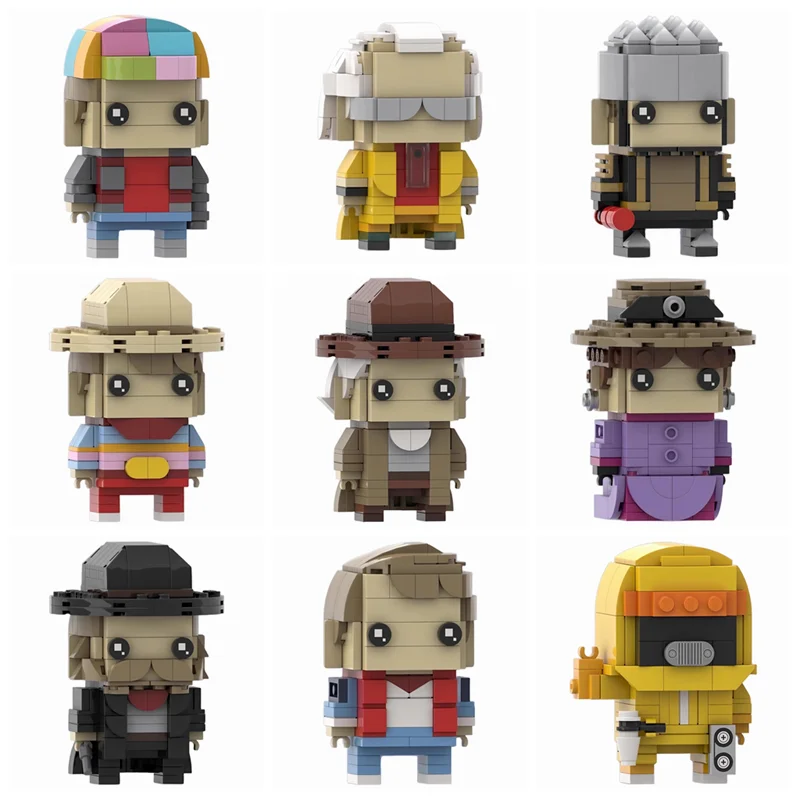 BrickHeadz - Retour vers le futur
