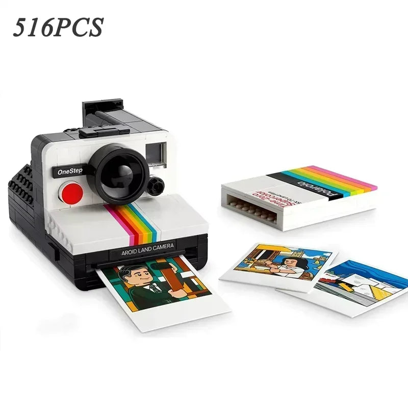 Set de Construction Caméra Vintage SX-70 Rétro