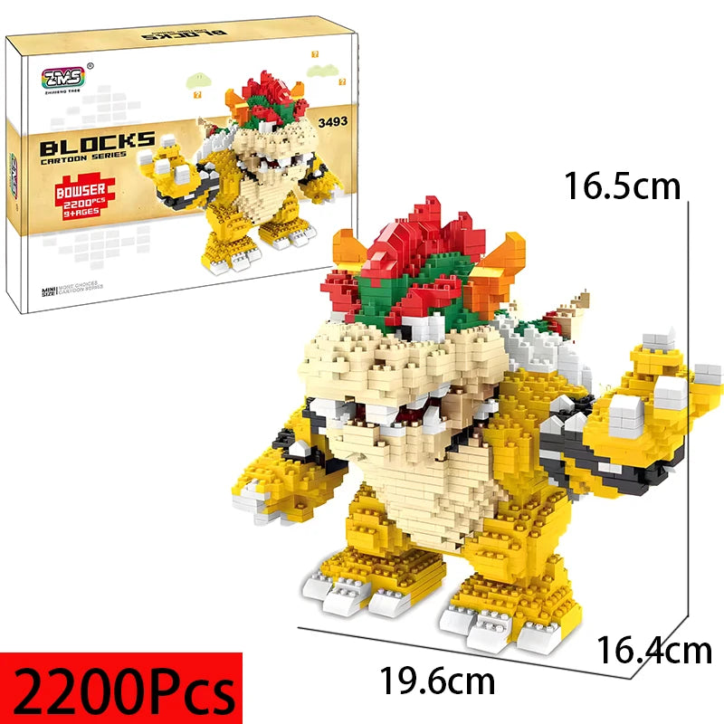 Super Mario Bros - Figurines en Briques de Construction